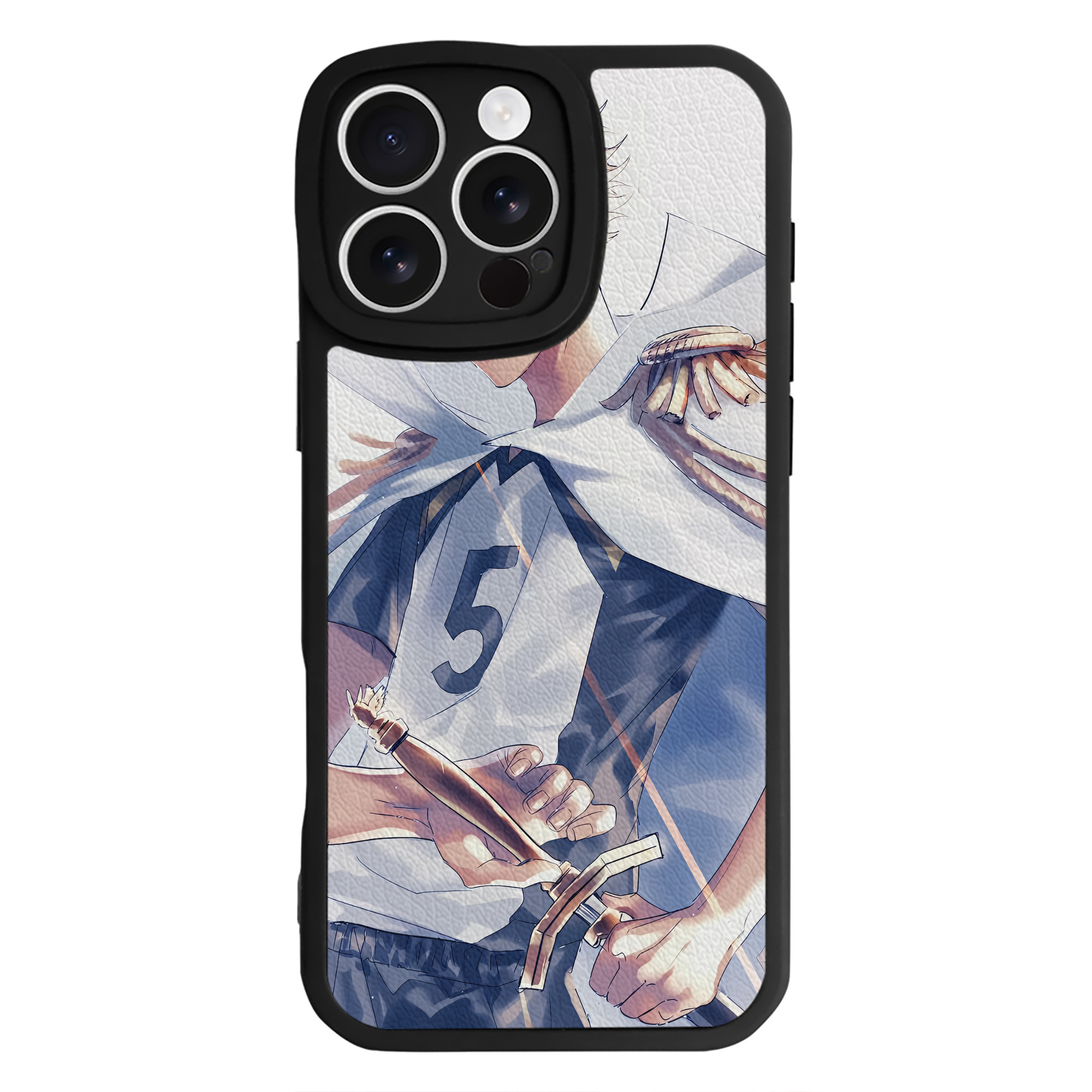 （画像用） ハイキュー!! Haikyu!! 【iPhone 16シリーズ対応】シリコンスマホケース（レザー調） 材質：シリコン